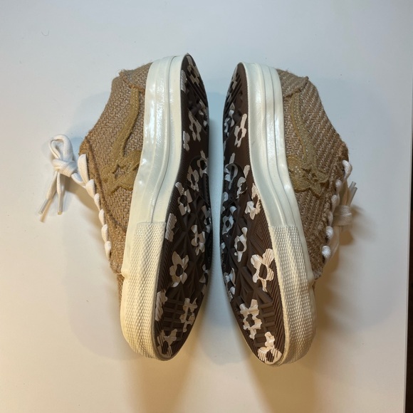 Tyler the Creator Golf Le Fleur potato sack shoes burlap converse - Picture 2 of 10